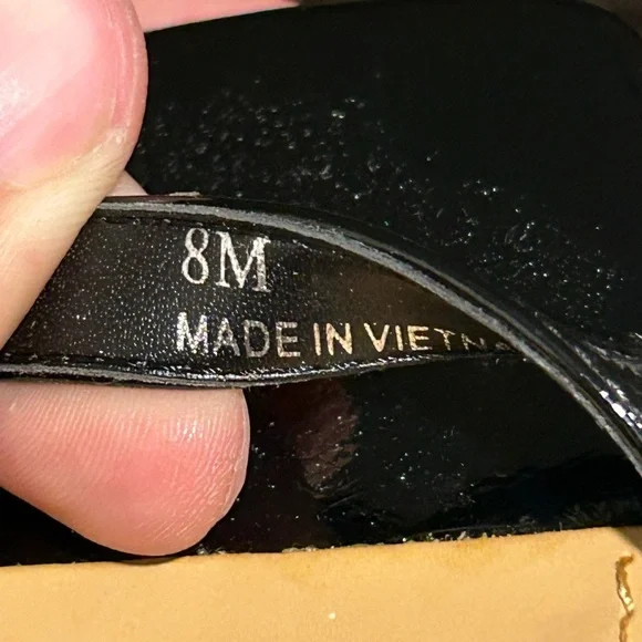 Lisa Vicky - Grace Black Ankle Strap Stiletto Sandal Women Size 8M - Picture 9 of 10